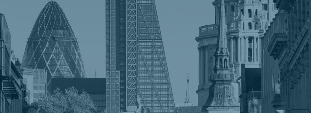 London cityscape construction banner