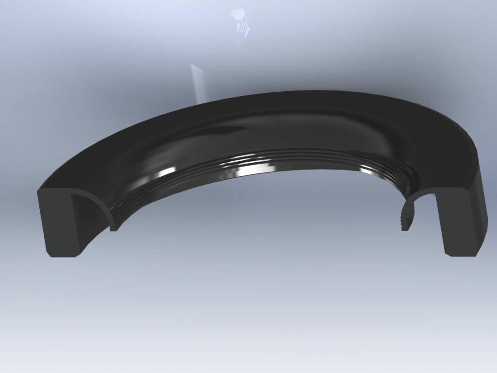 Orientation section of Lip seal
