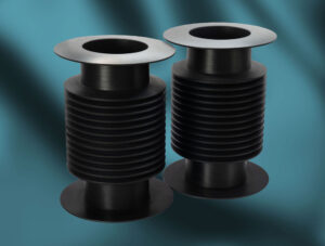 2 Crossflon Machined Bellows Black Wide