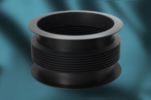 Crossflon Machined Bellow Black Wide