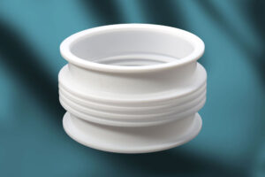 Crossflon Machined Bellow White Wide
